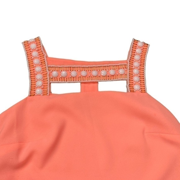 lilly Pulitzer Mason beaded cut out neckline shift dress - Picture 4 of 8